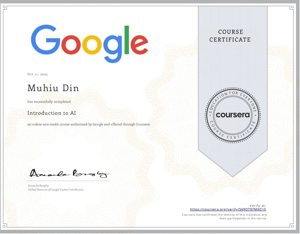 Introduction to AI