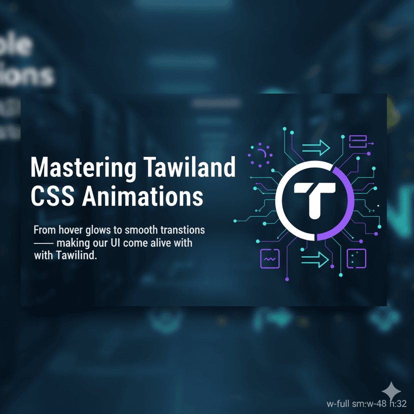 Mastering Tailwind CSS Animations
